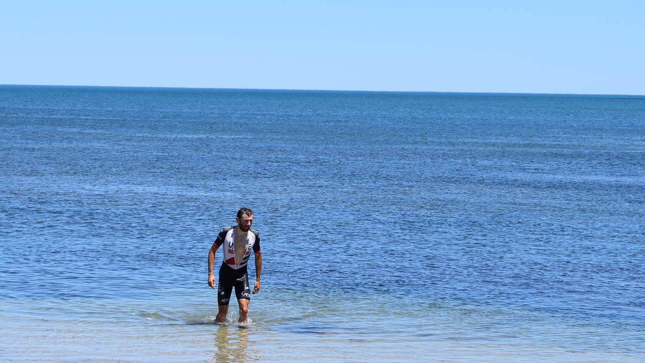Temperatures as high as 47 degrees celsius were seen during the race