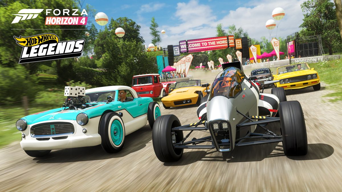 how to get hot wheels on forza horizon 4