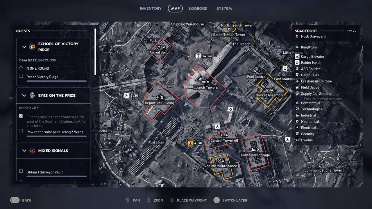 Arc Raiders Switching the Supply - Tunnel location
