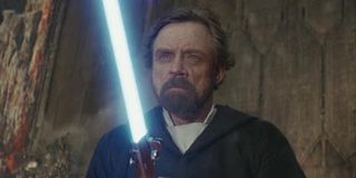 Mark hamill hot sale lightsaber