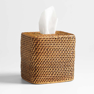 Sedona Honey Square Tissue Box Cover