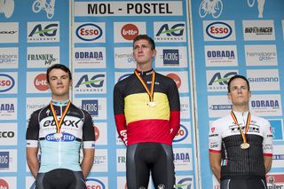 Van Den Broeck wins Belgian time trial title