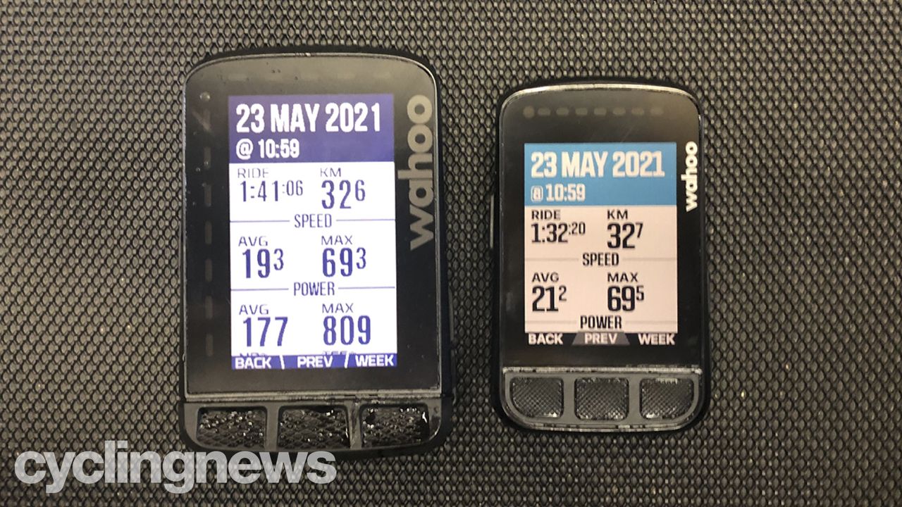 Wahoo Elemnt Bolt vs Roam