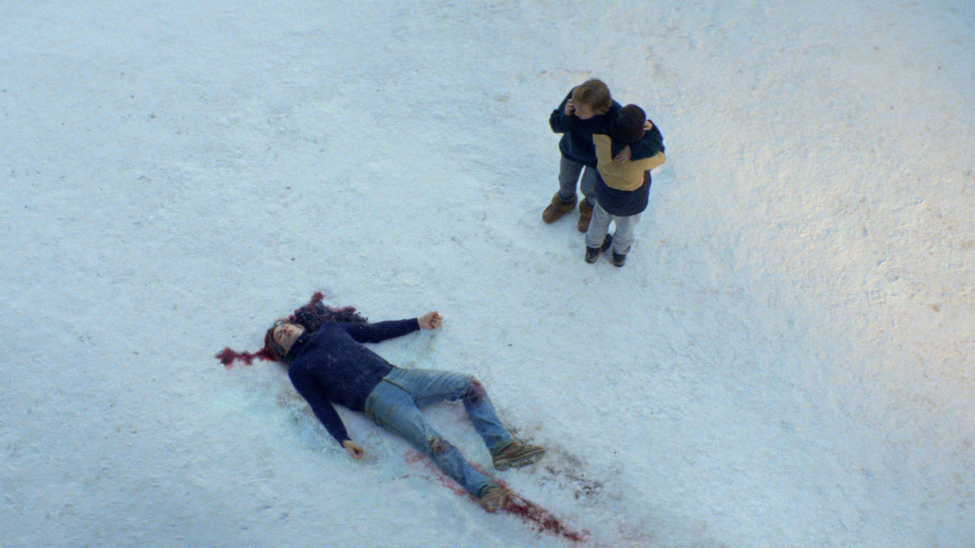 Samuel Theis as Samuel Maleski, Sandra H&amp;uuml;ller as Sandra Voyter and Milo Machado-Graner as Daniel Maleski in "Anatomy of a Fall"