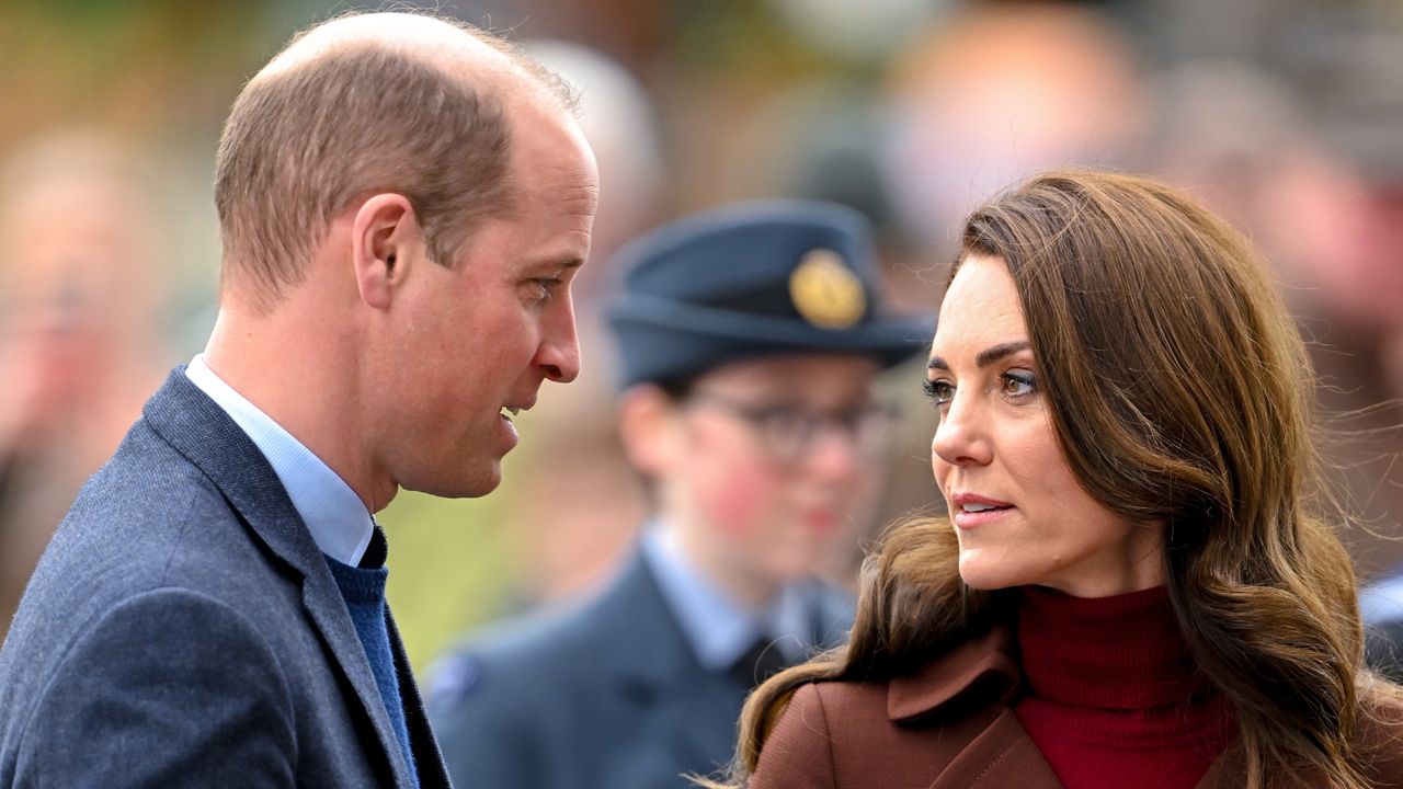 Prince William&#039;s hobby that &quot;terrified&quot; Kate. Seen here the Prince and Princess of Wales arrive at The National Maritime Museum 