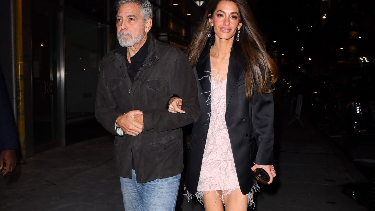 Amal Clooney and George Clooney