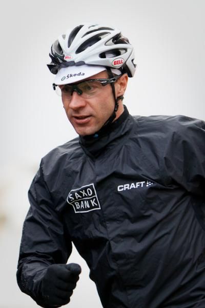 Jens Voigt (Saxo Bank) ready to go.
