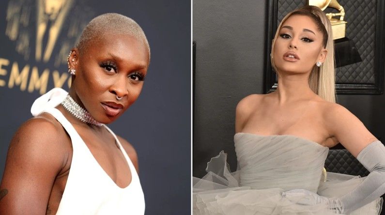 Cynthia Erivo and Ariana Grande 