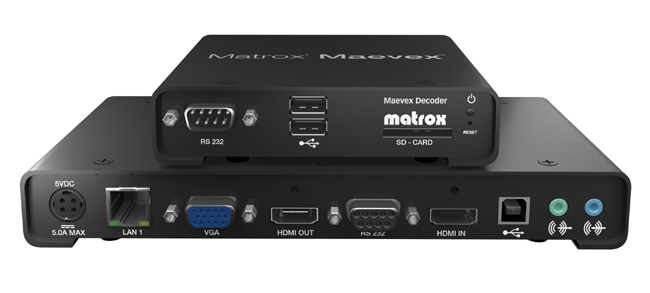 Matrox to Show Video Management Solutions for AV and Digital Signage at ISE 2013