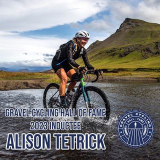 Gravel cyclist Alison Tetrick
