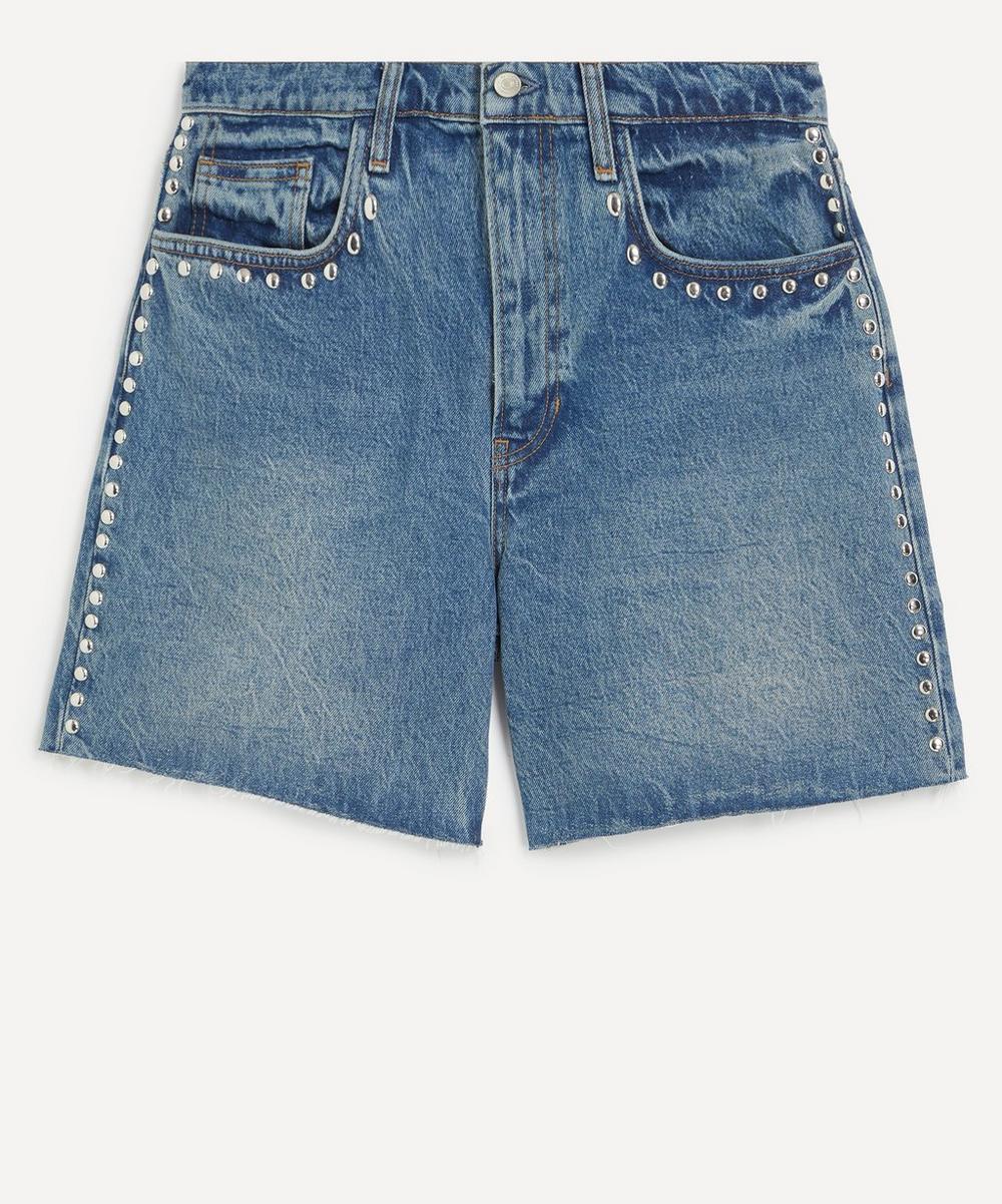 Raye Mid-Rise 6” Relaxed Jean Shorts 
