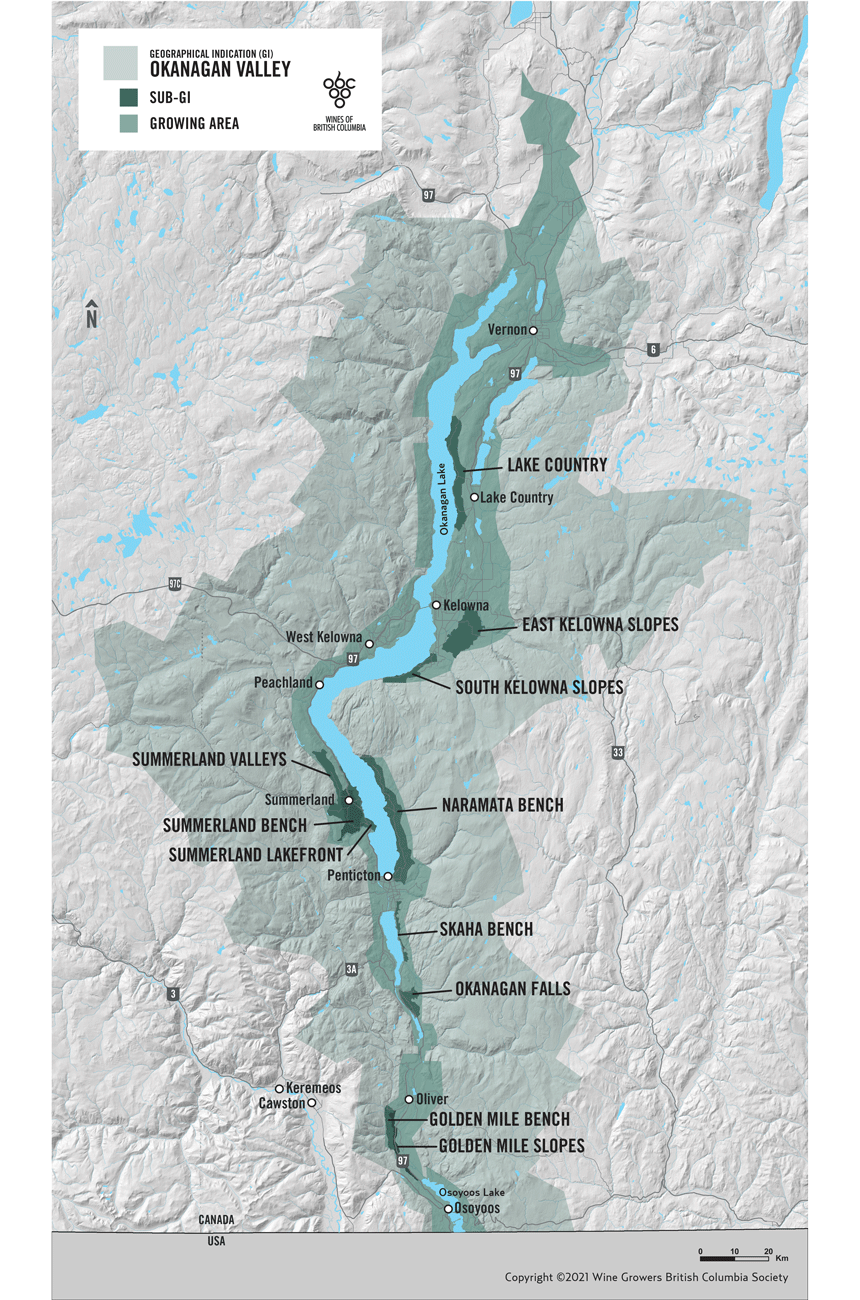 Okanagan Valley sub-GIs