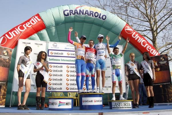 The final podium