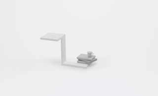 'Object Dependency' side table by Nendo at Pierre-Alain Challier Gallery