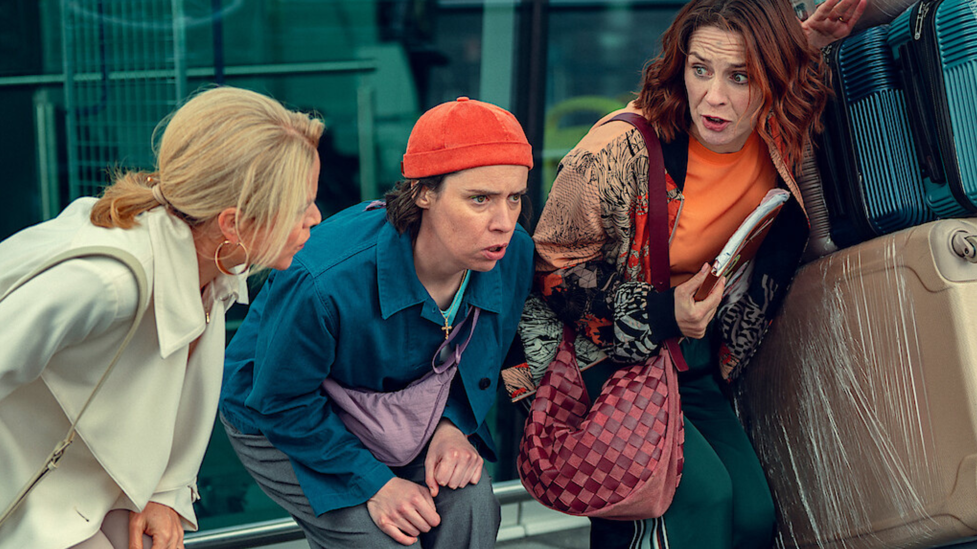 Robyn, Dara and Saoirse in How to Get to Heaven from Belfast