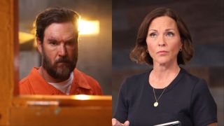 Mark-Paul Gosselaar as Sir and Kelli Williams as Margaret in Found Season 2x14