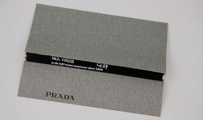 Prada invitation