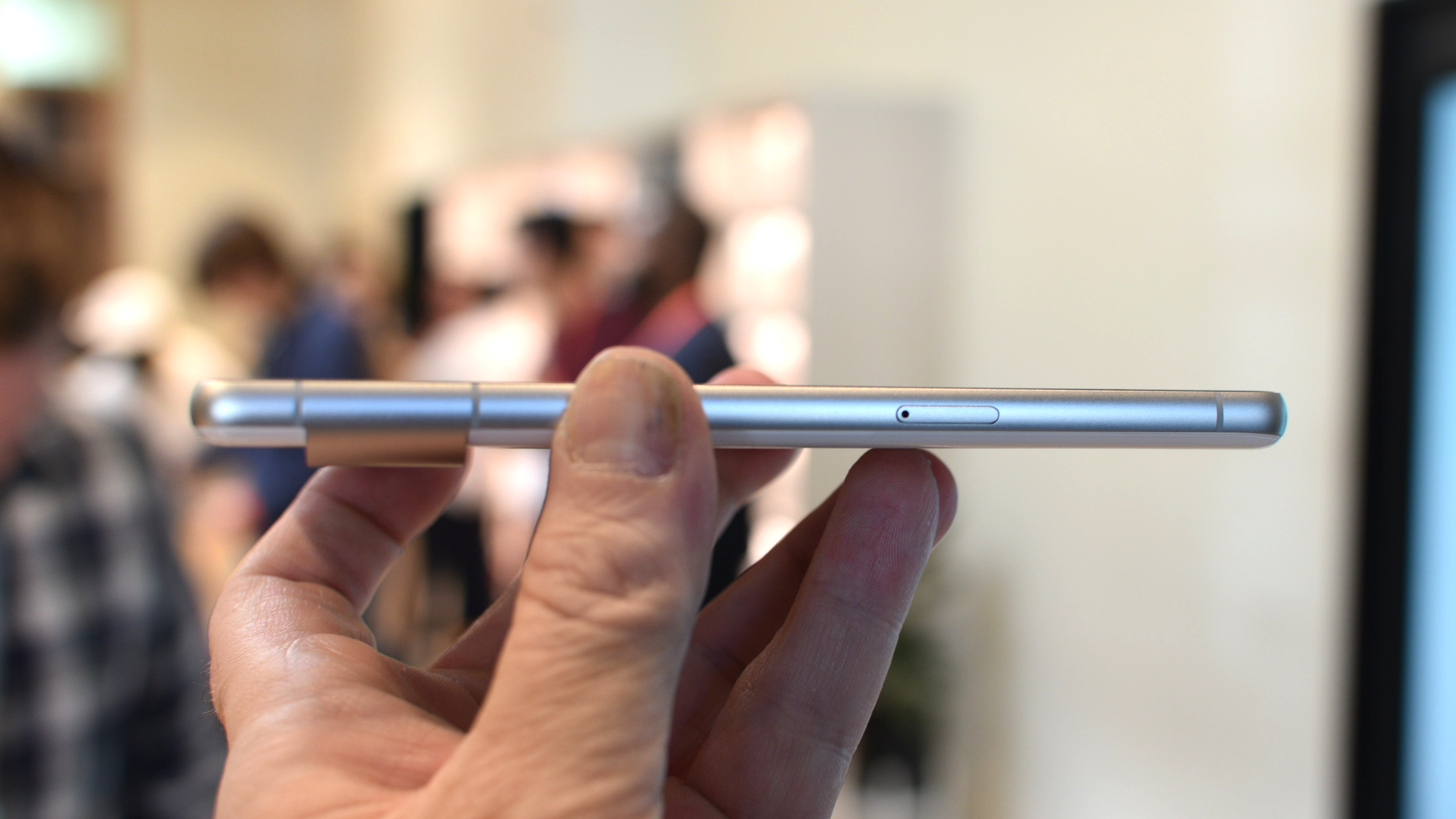 Google Pixel 7 on display at Williamsburg Google Store