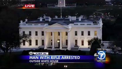 Iowa man arrested outside White House after rifle, ammo found in car