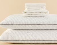 Sateen Sheet Set &amp; Memory Foam Pillows Bundle| Save up to $60