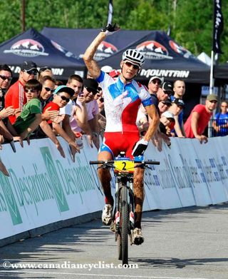 Jaroslav Kulhavy (Specialized Racing) wins the World Cup cross country in Mont-Sainte-Anne