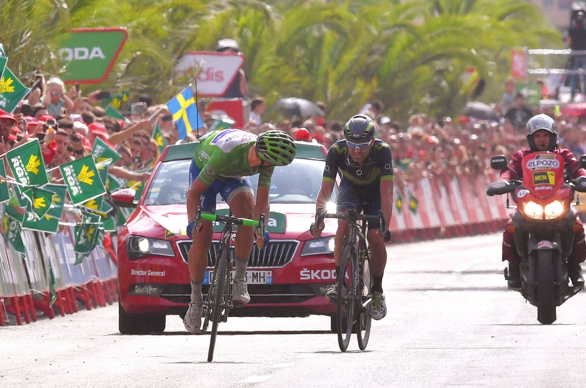Jos&eacute; Joaqu&iacute;n Rojas (Movistar) resigned to second place