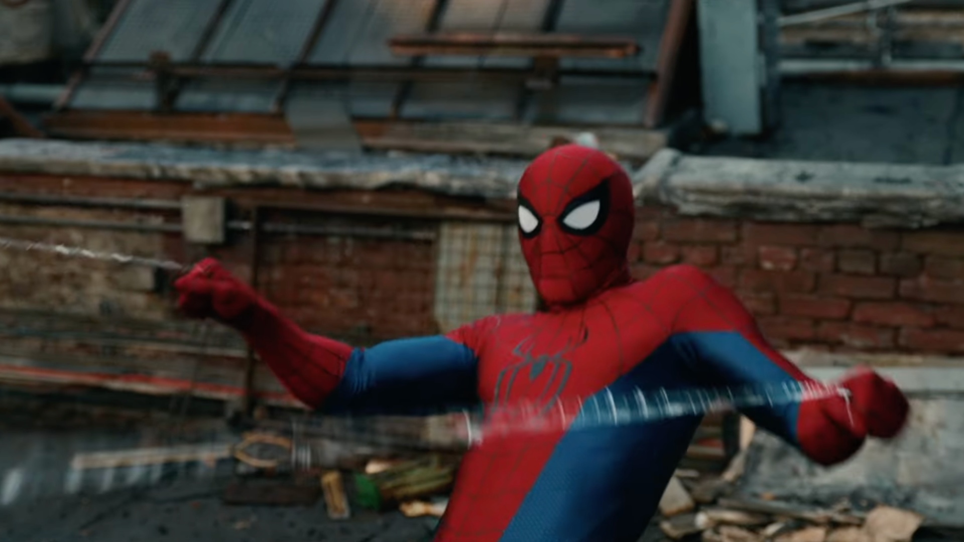 Tom Holland as Spider-Man in Spider-Man: Brand New Day