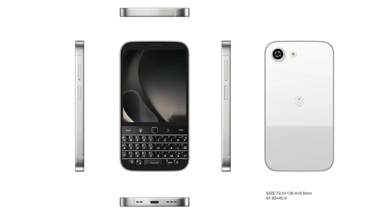 Zinwa Q27 Android phone &amp;ndash; looks like a Blackberry