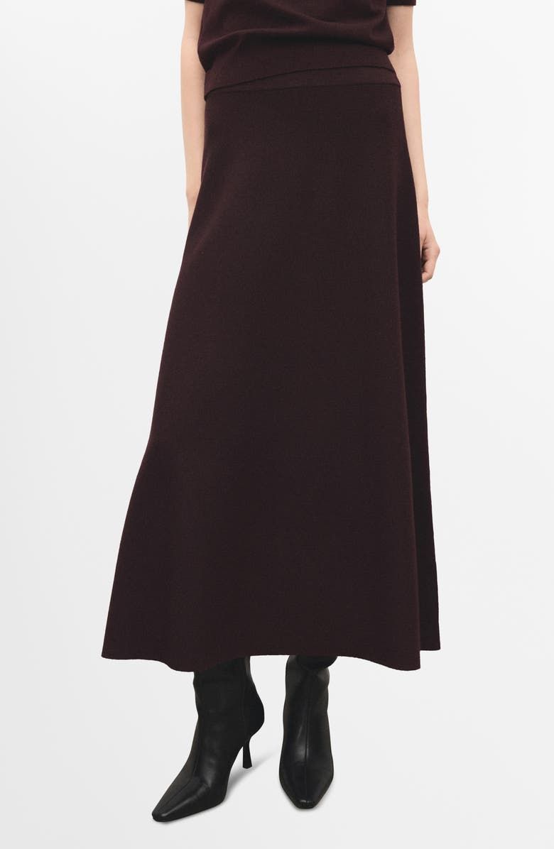 Knit Midi Skirt