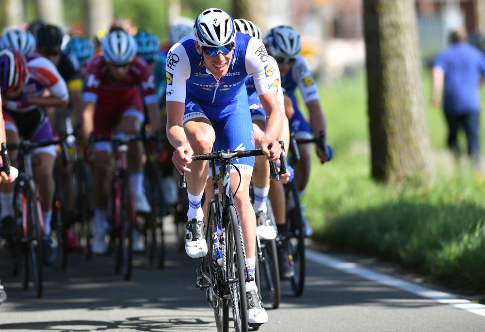 Quick-Step's Tim DeClercq during stage 1 at the Belgian Tour
