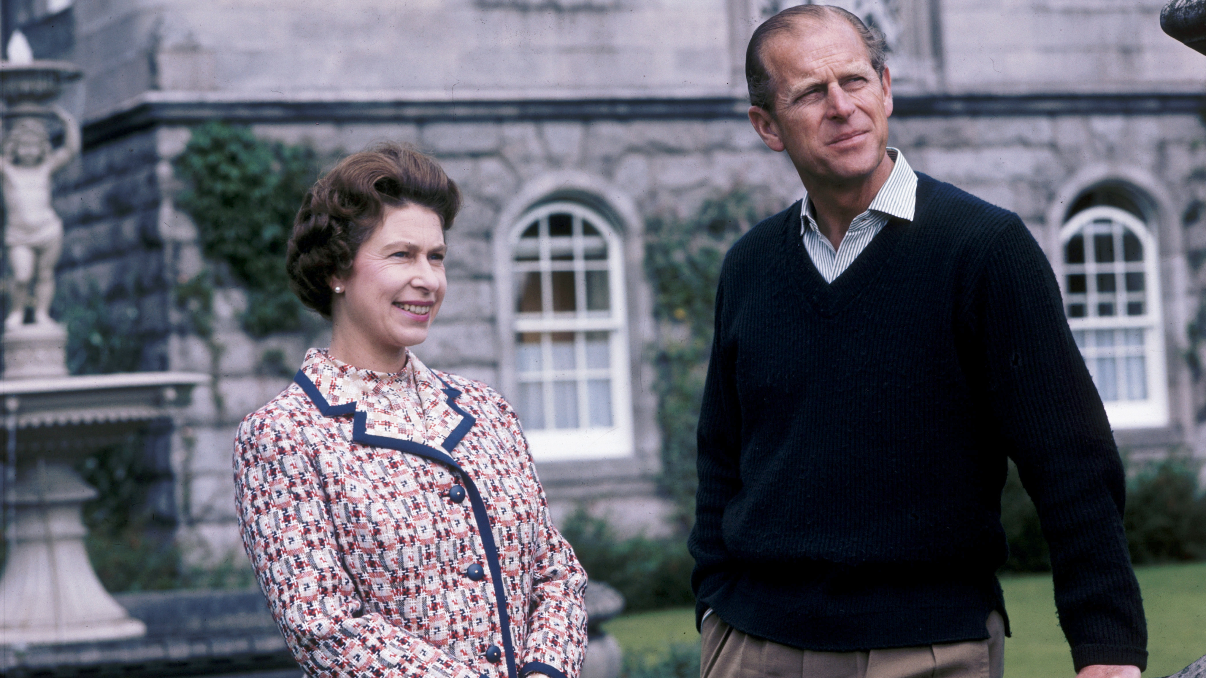 Queen Elizabeth II and Prince Philip at Balmoral, Scotland, 1972