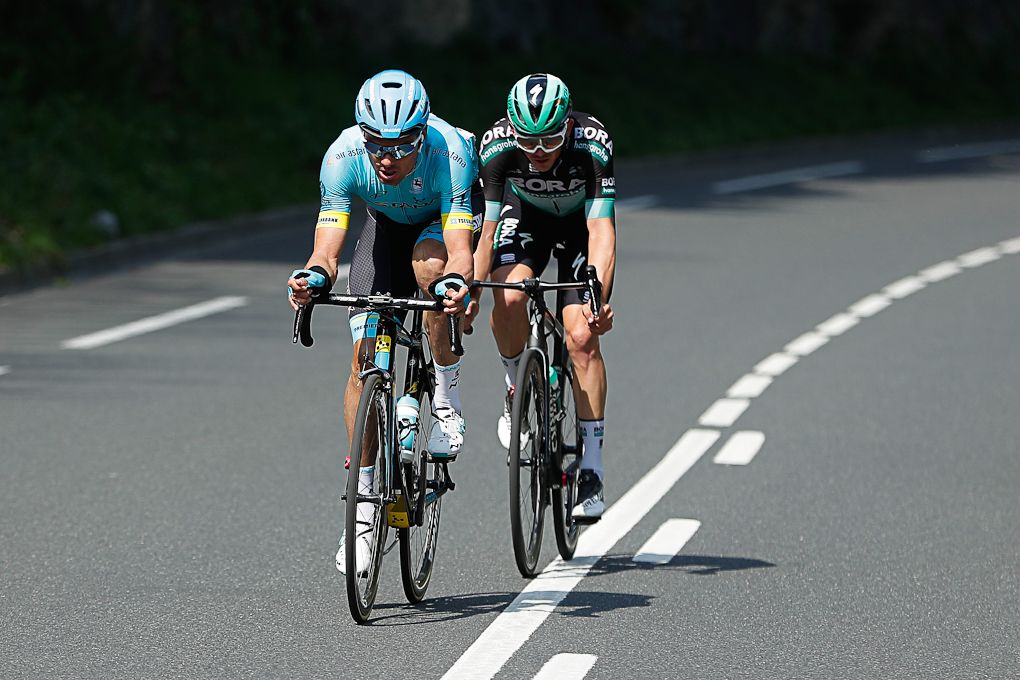Luis Leon Sanchez and Gregor Muhlberger