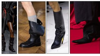 spring 2024 shoe trends graphic made by future