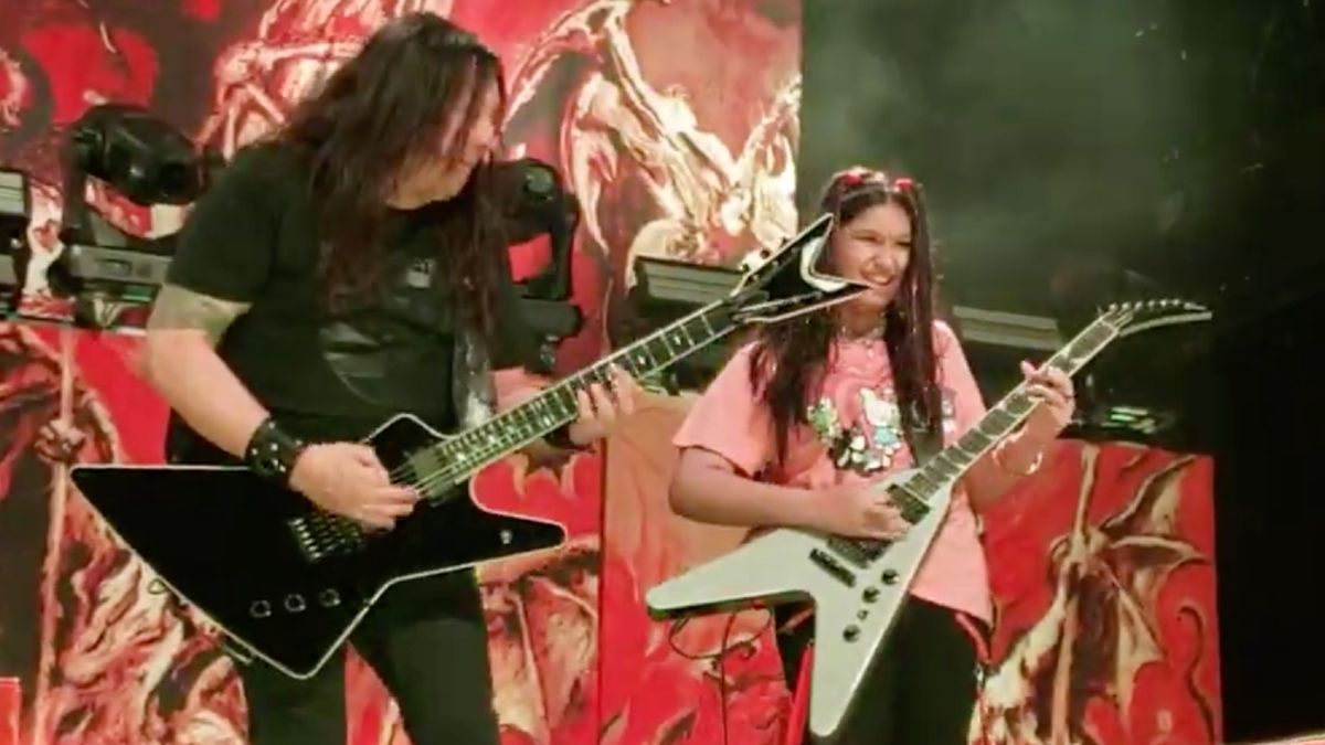 Testament onstage in 2024