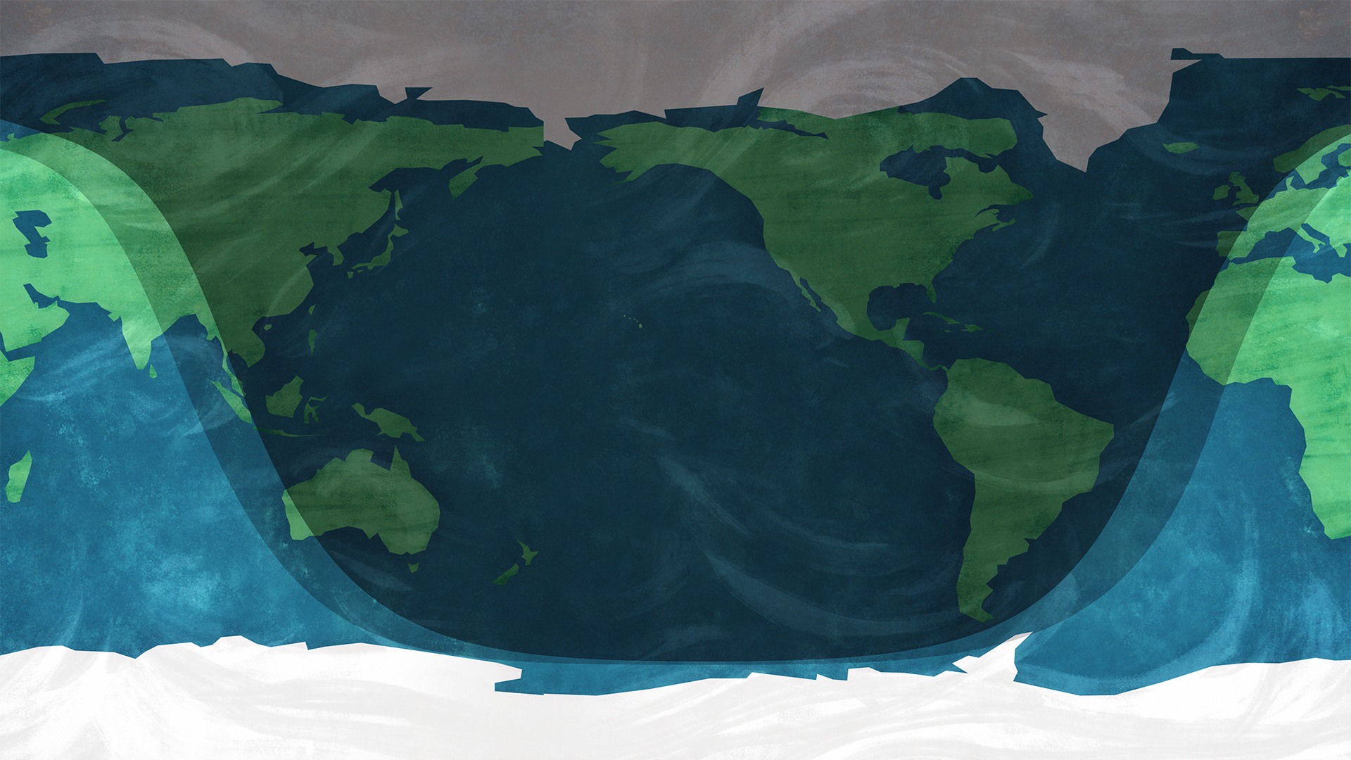 Map showing the visibility of the Nov. 18-19 partial lunar eclipse. Darker areas indicate greater visibility.