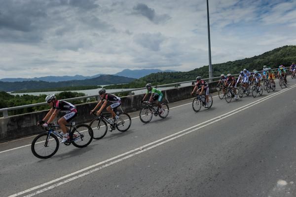 Synergy Baku controlling the peloton