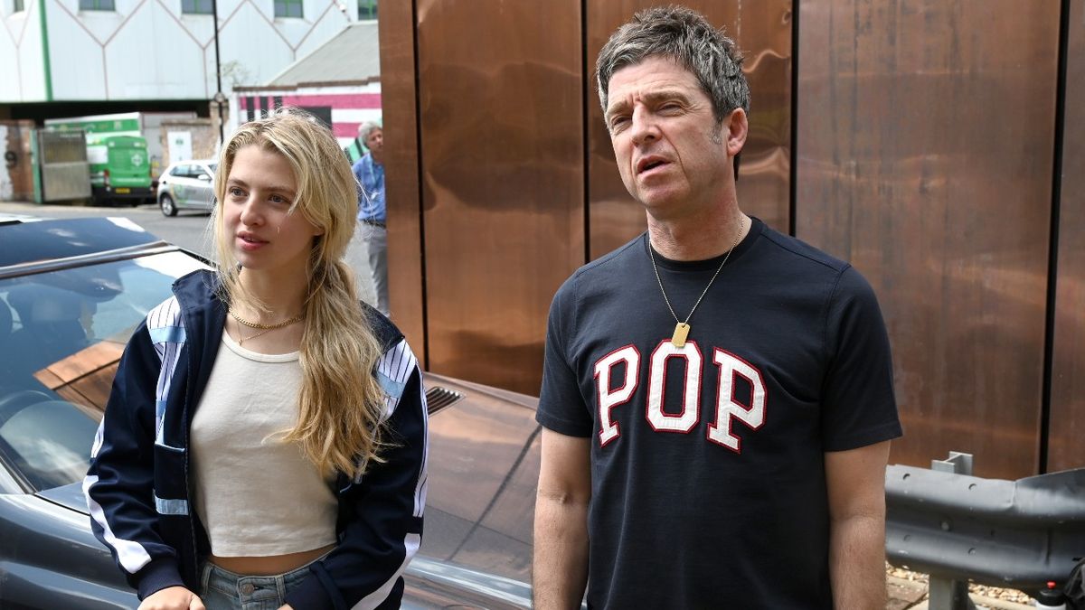 Noel Gallagher and daughter