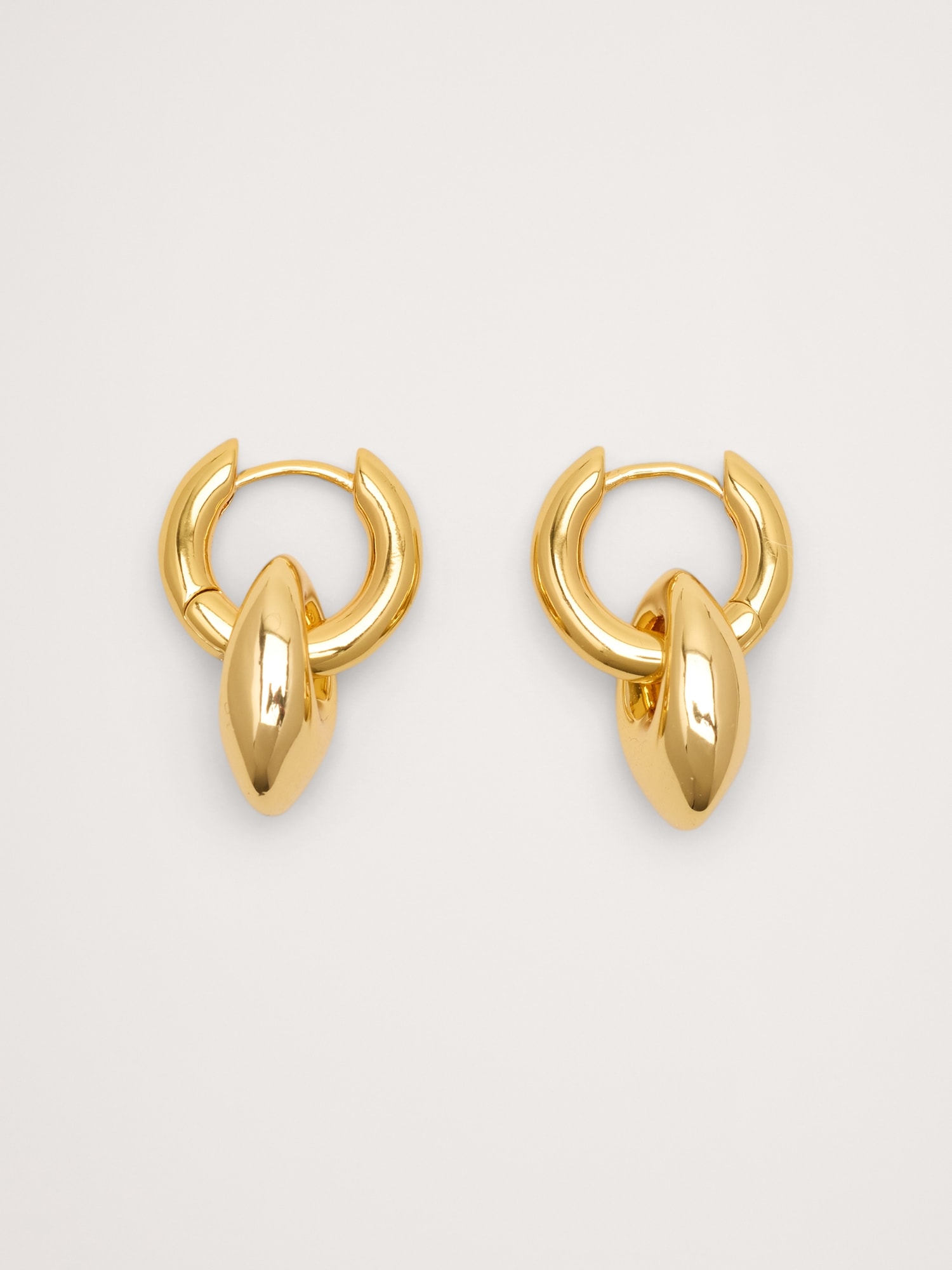 Petit Pebble Hoops by Anni Lu