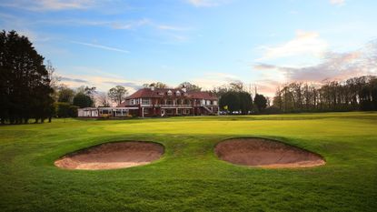 Fairhaven Golf Club - 9th hole and clubhouse