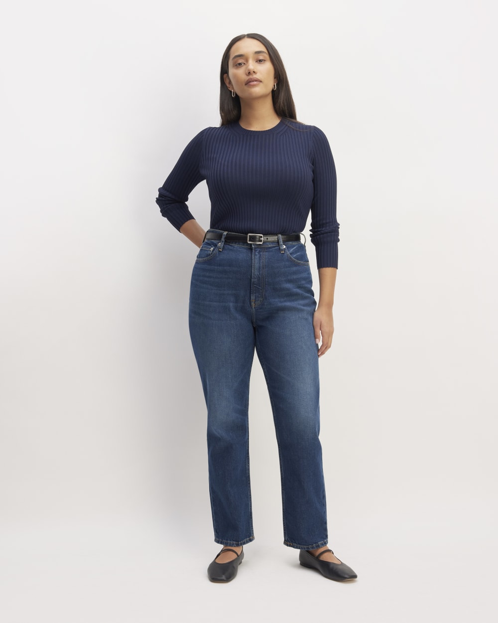 The Cheeky Hourglass Jean | Vintage Dark | 28.5&quot; Inseam - 23
