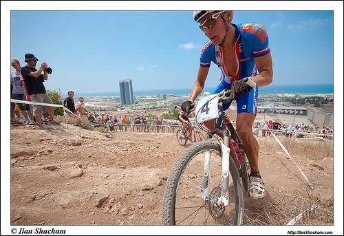 Jaroslav Kulhavy (Czech Republic) on his way to victory