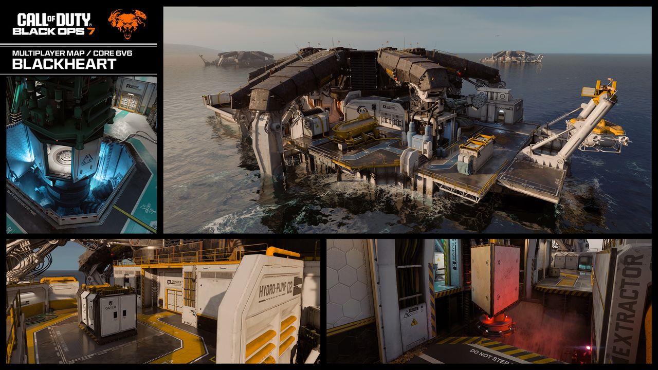 Call of Duty Black Ops 7 Blackheart map