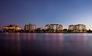 the first new construction on Fisher Island