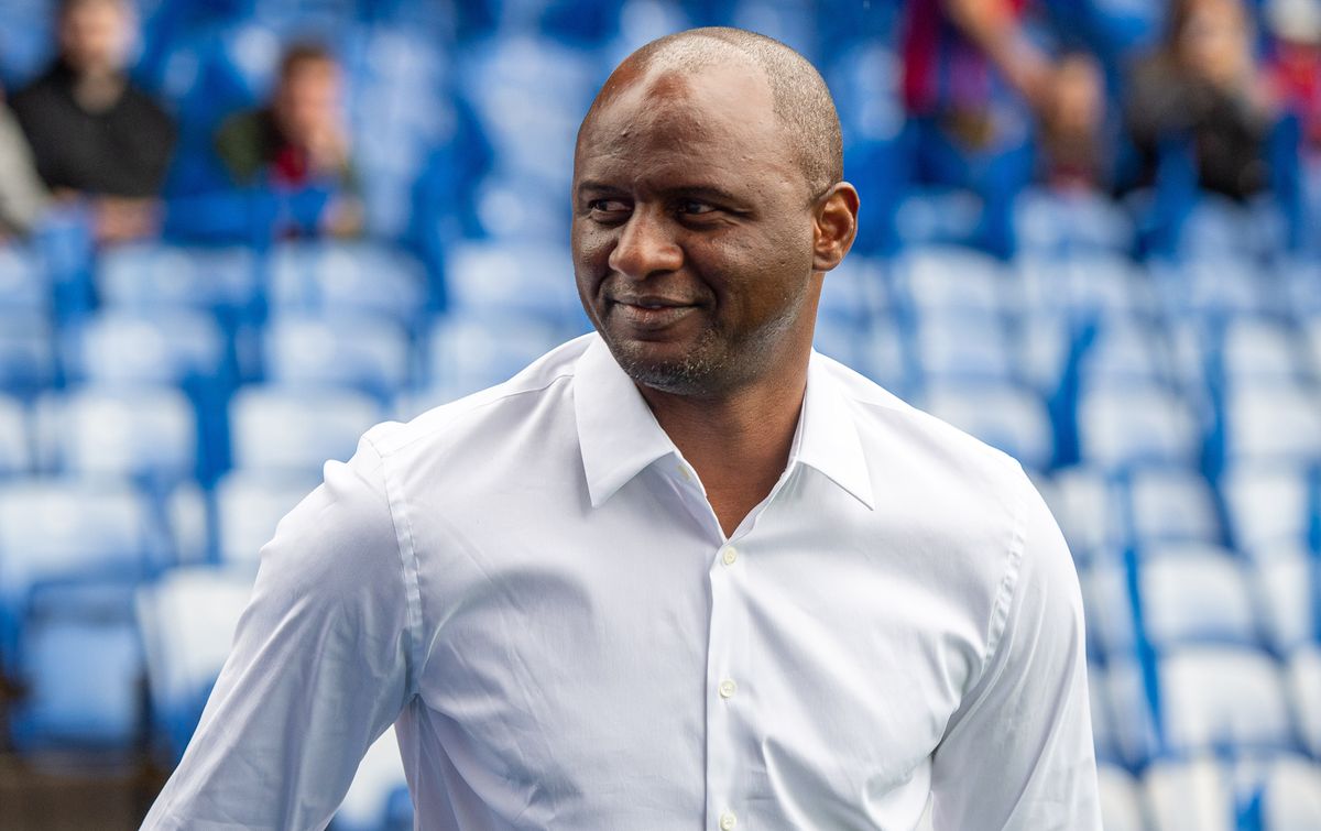 Crystal Palace manager Patrick Vieira