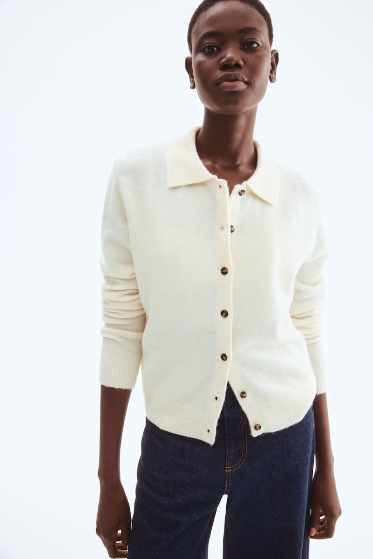 Collared Cardigan