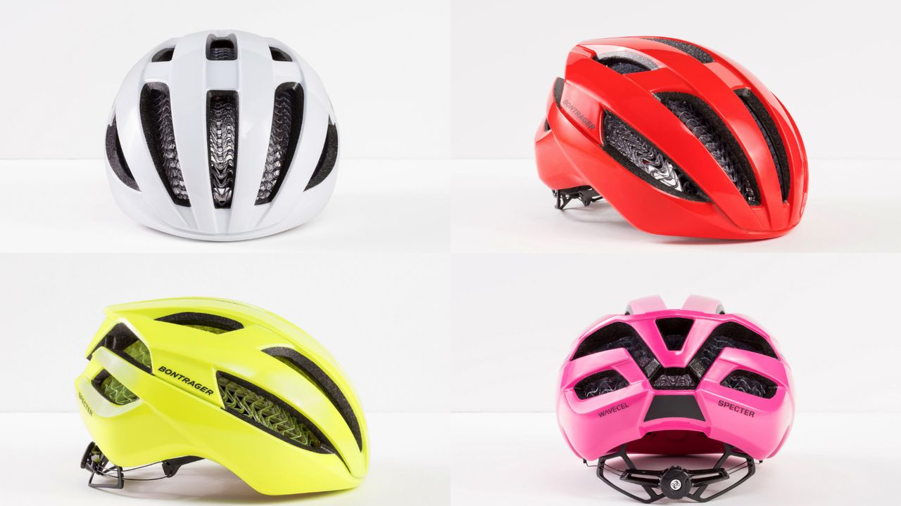 The Bontrager Specter WaveCel is available in five different colour options