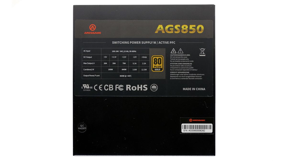 ARESGAME AGS850