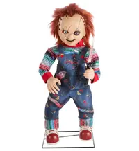 Home Depot 3.5 ft. Animated LED Scarred Chucky Doll