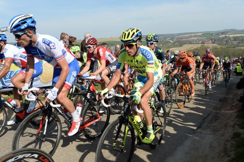 Arthur Vichot (FDJ) and Robert Ki&scaron;erlovski (Tinkoff-Saxo)