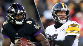 Lamar Jackson and Ben Roethlisberger will face off in the Ravens vs Steelers live stream